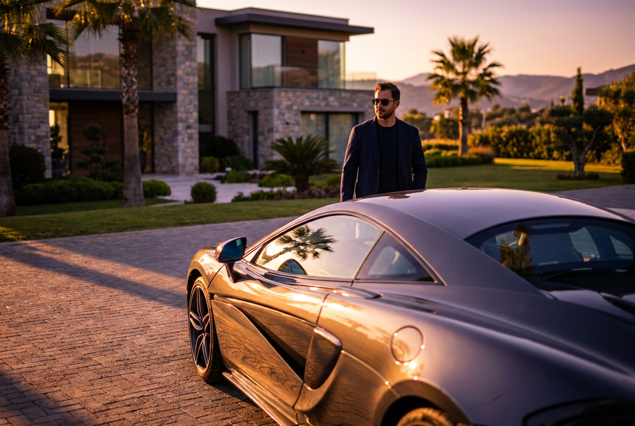 High-quality lifestyle image showcasing how to add someone to a photo AI style using Lyvoriia.